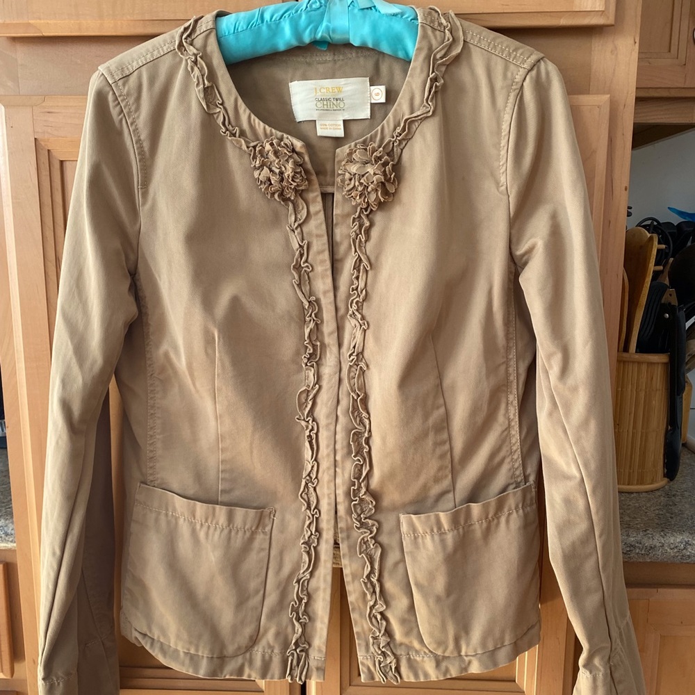 Adorable J Crew chino jacket - Picture 12 of 13